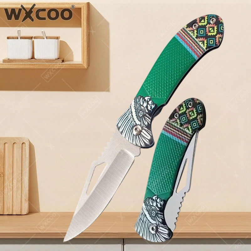 Kitchen Gadgets Sale - Cuchillo Plegable WXCOO de Acero Inoxidable,