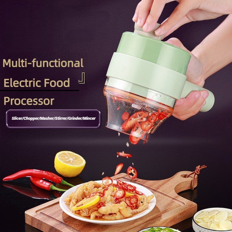 Kitchen Gadgets Sale - Procesador de alimentos eléctrico inalámbrico, cortador