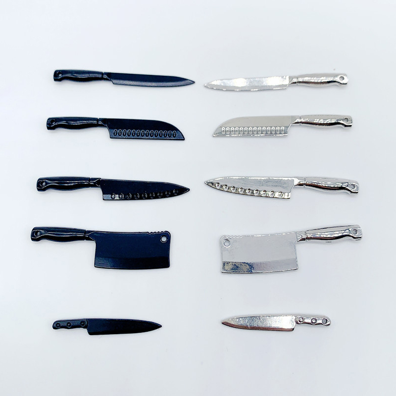 Kitchen Gadgets Sale - Mini cuchillos para casa de muñecas,