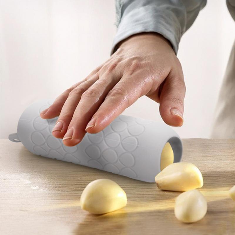 Tubo pelador de ajo de silicon - Kitchen Gadgets Small reseña y precio