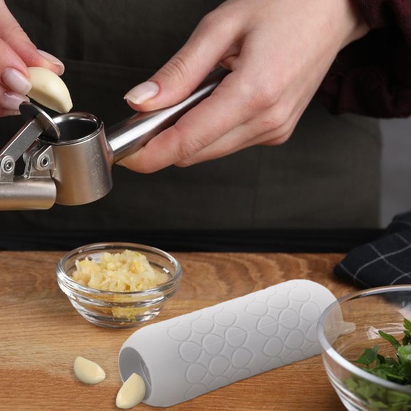 Tubo pelador de ajo de silicon - Kitchen Gadgets Small reseña y precio