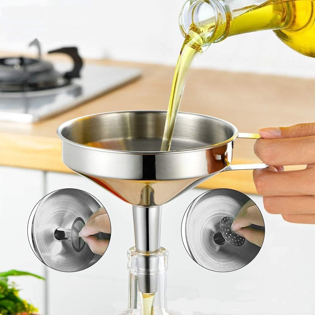 Embudo de acero inoxidable par - Kitchen Gadgets Sale reseña y precio