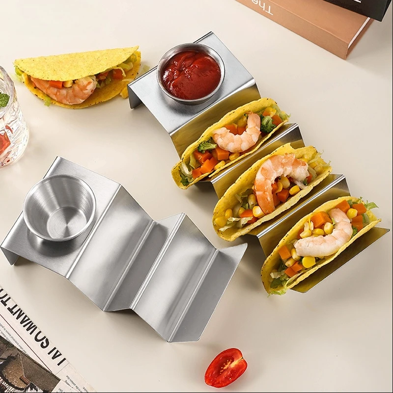 Soporte para tacos de acero in - Kitchen Gadgets Of 2025 reseña y precio