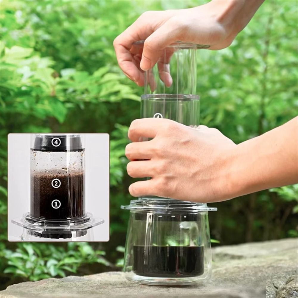 Cafetera Portátil Estilo Franc - French Press Coffee Maker reseña y precio