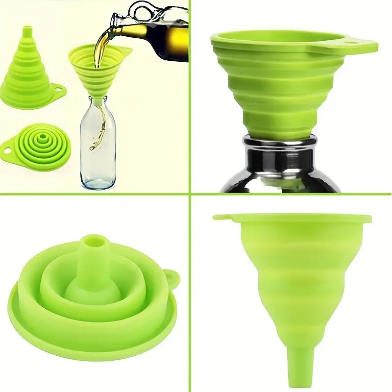 Embudo plegable de silicona, M - Kitchen Gadgets Small reseña y precio