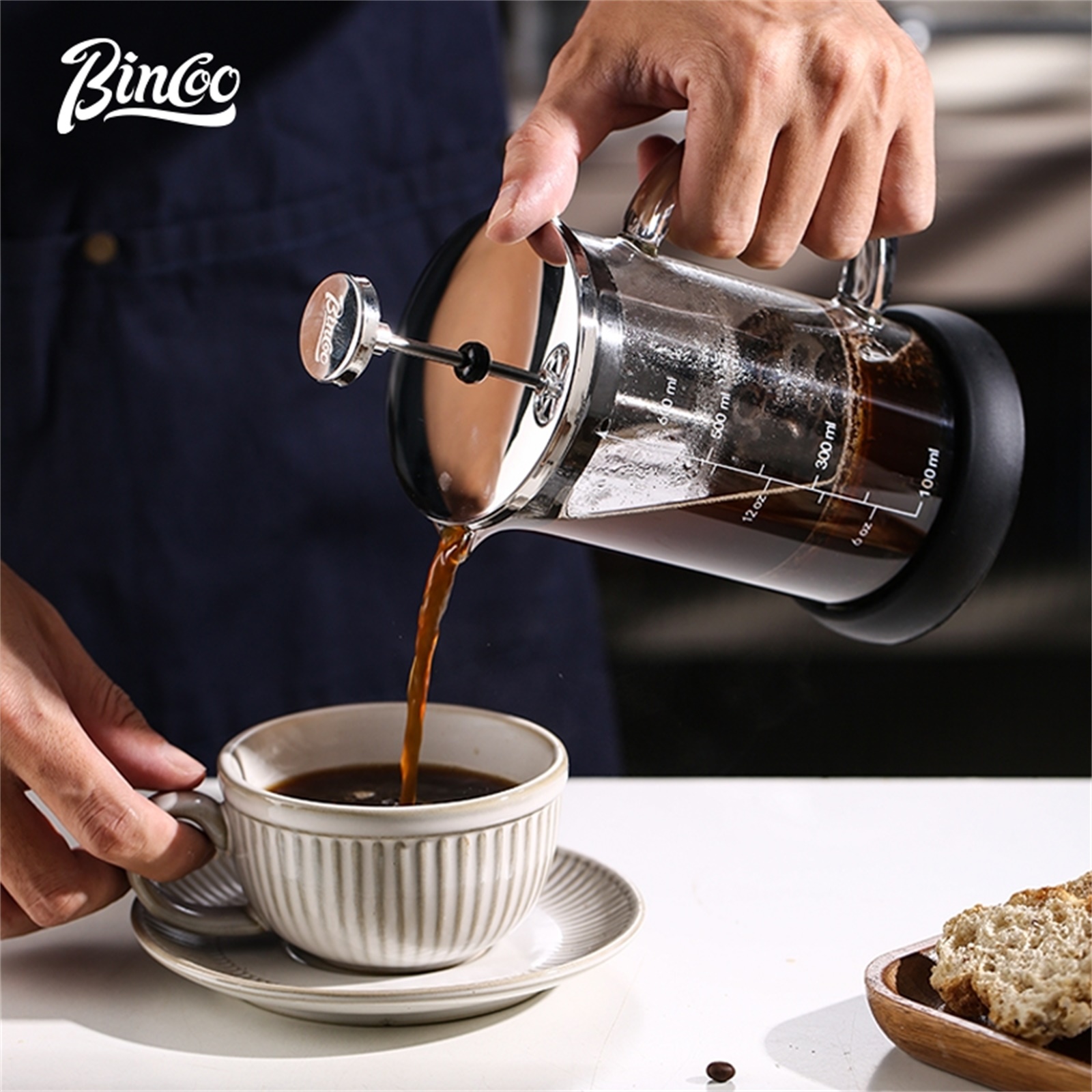 Bincoo Cafetera Francesa 350/6 - French Press Coffee Maker reseña y precio
