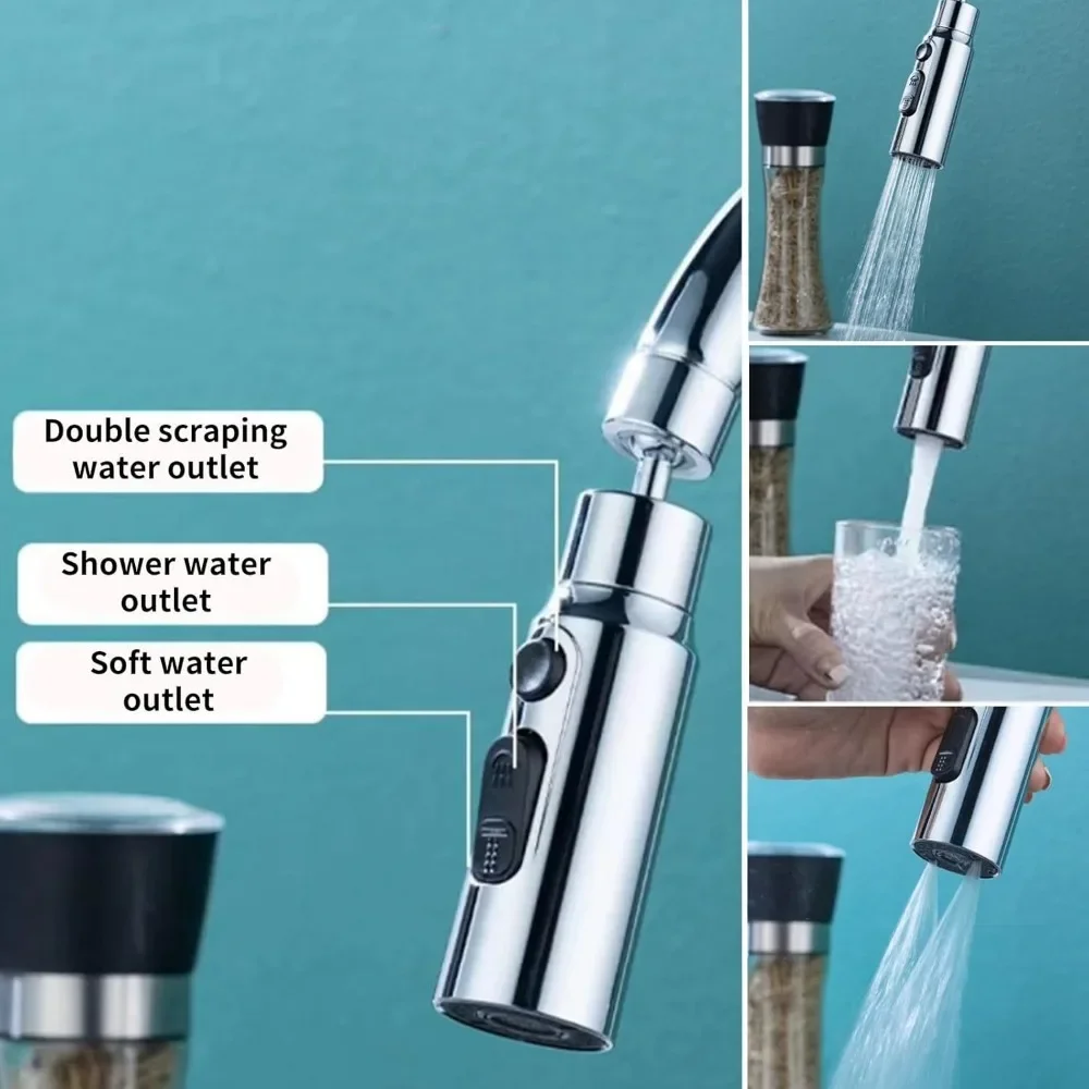 Grifo de cocina Flexible 3 en  - Kitchen Gadgets Mixer reseña y precio