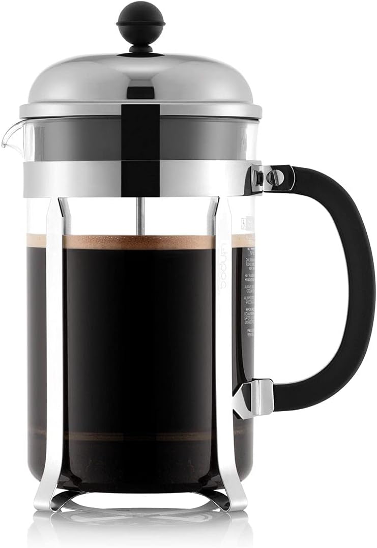 Cafetera de prensa francesa Ch - French Press Coffee Maker reseña y precio