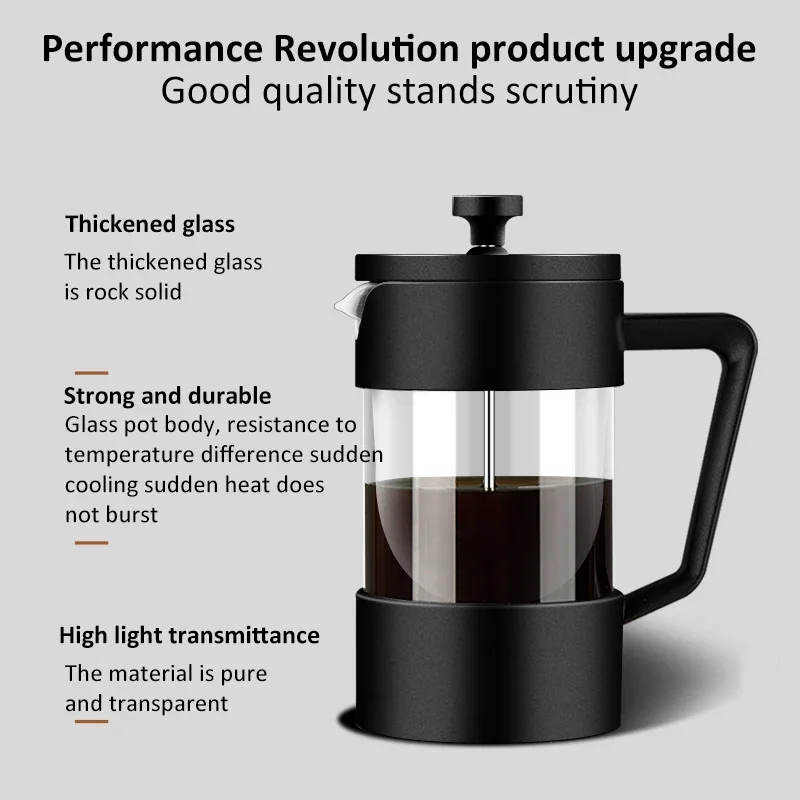 Cafetera Francesa de 350/600/1 - French Press Coffee Maker reseña y precio