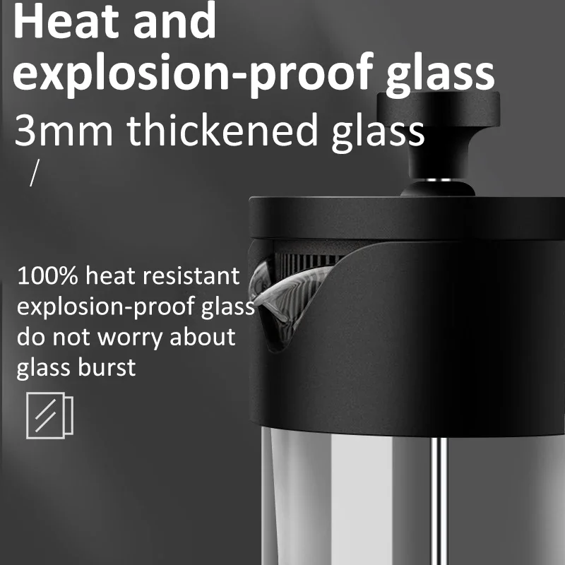 Cafetera Francesa de 350/600/1 - French Press Coffee Maker reseña y precio