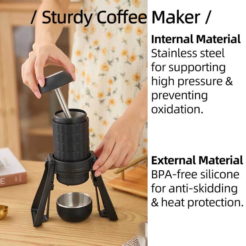 STARESSO -cafetera Manual port - French Press Coffee Maker reseña y precio