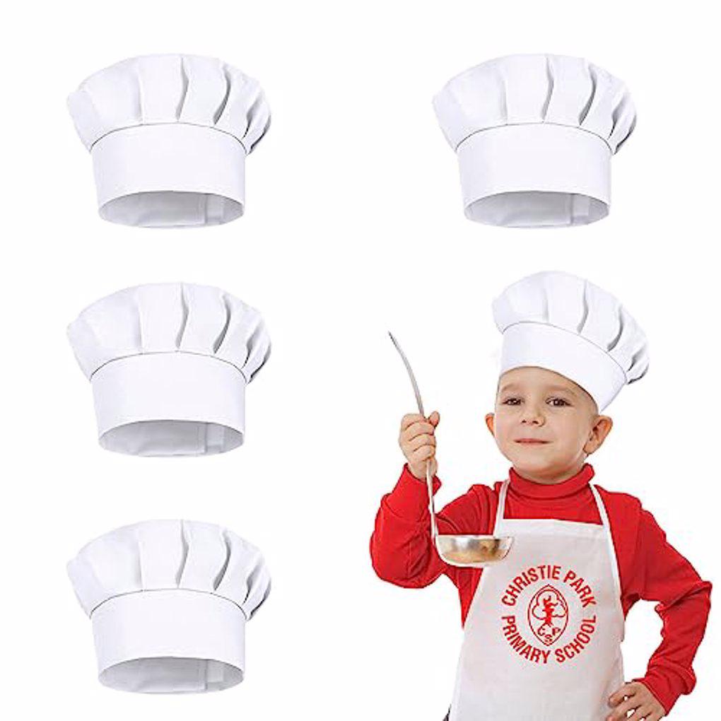 4 Gorros de Chef Blancos para  - Kitchen Gadgets Sale reseña y precio