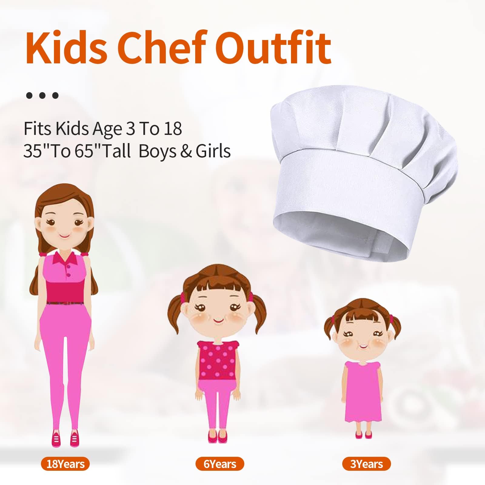 4 Gorros de Chef Blancos para  - Kitchen Gadgets Sale reseña y precio
